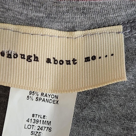 ENOUGH ABOUT ME  (HE PUT A 💍 ON IT )!!!!GRAY TANKTOP SMALL - Picture 7 of 10